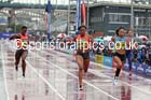 Candyce McGrone beats Allyson Felix to the 150 metres, Great North CityGames. Photo: David T. Hewitson/Sports for All Pics